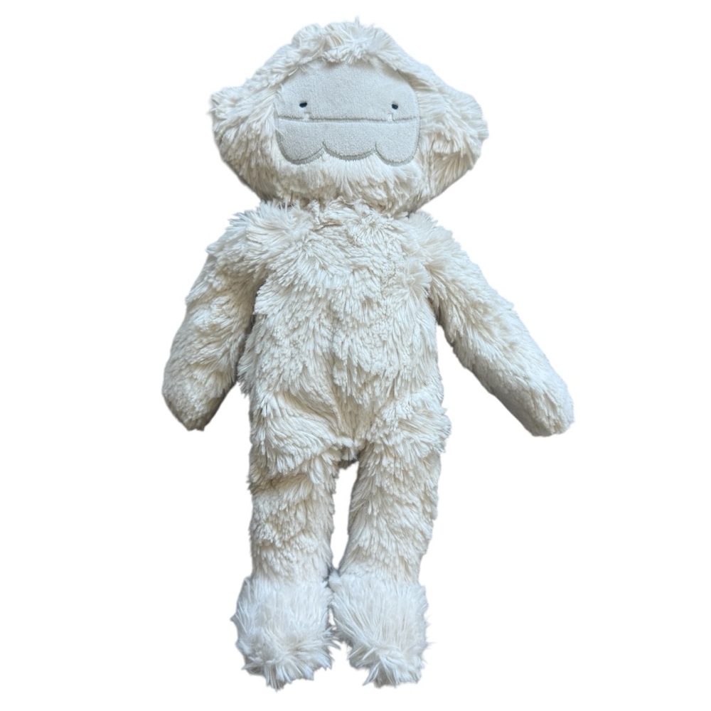 Slumberkins Plush Yeti Lovey Cream Sherpa Soft Stuffed Animal Lovey Doll 14” - Picture 2 of 6
